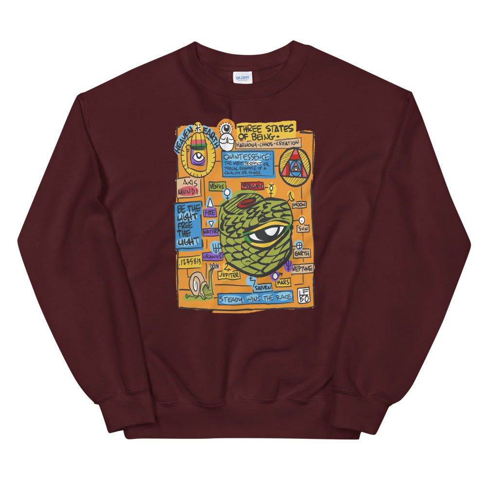 Three States of Being - Lebo Unisex Sweatshirt